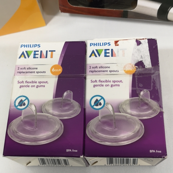 Baby items Safety 1st. Outlet Covers Stove, Knob Covers, Avent Silicone Spouts - Picture 4 of 4